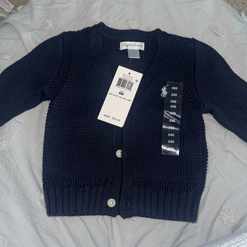 Brand new polo cardigan